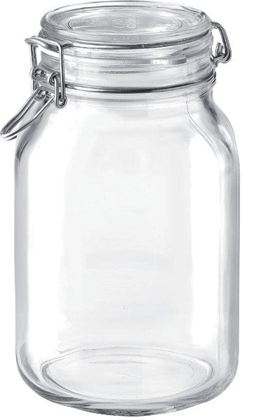 Bormioli Barattolo Fido Ø Cm.12,5X21,5 H Cl. 200 6.00 Pz