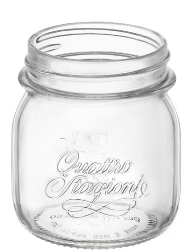 Bormioli Barattolo Quattro Stagioni Senza Capsula Ø Cm. 8,6X9,5 H Cl. 25 6.00 Pz