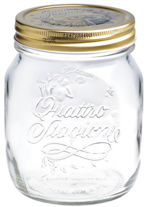 Bormioli Barattolo Quattro Stagioni Con Capsula Ø Cm. 8,6X9,5 H Cl. 25 24.00 Pz