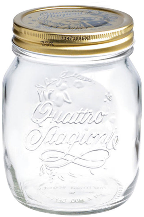 Bormioli Barattolo Quattro Stagioni Con Capsula Ø Cm. 9,5X22,5 H Cl.100 12.00 Pz