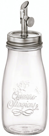 Bormioli Bottiglia Quattro Stagioni Olio Ø Cm. 8X15,5 H Cl. 40 6.00 Pz