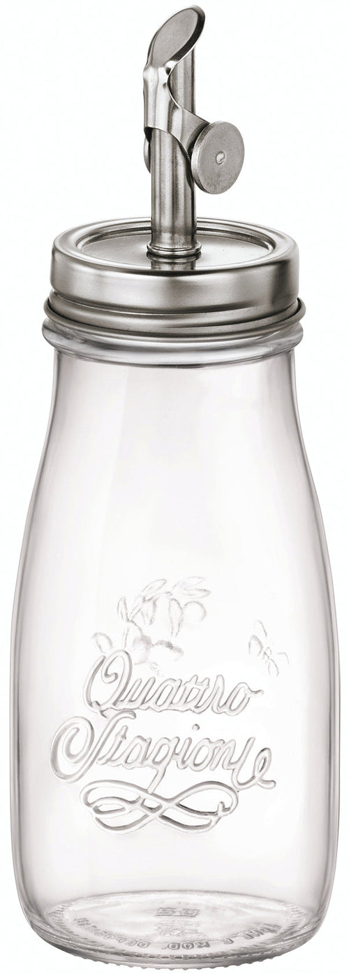 Bormioli Bottiglia Quattro Stagioni Olio Ø Cm. 8X15,5 H Cl. 40 6.00 Pz