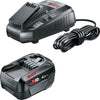 Bosch Batteria 18V 4,0 Ah + Caricabatteria Al 1830Cv
