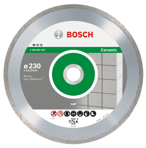 Bosch Disco Diamantato Per Ceramica Ø Mm. 230