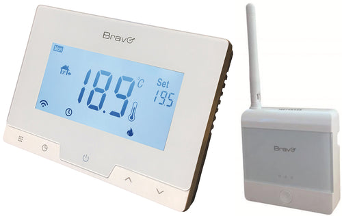 Bravo Cronotermostato Digitale Wi-Fi Glam