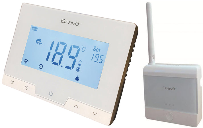 Bravo Cronotermostato Digitale Wi-Fi Glam