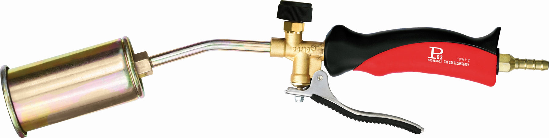 Cannello A Gas Con Leva Bruciatore Ø Mm. 45