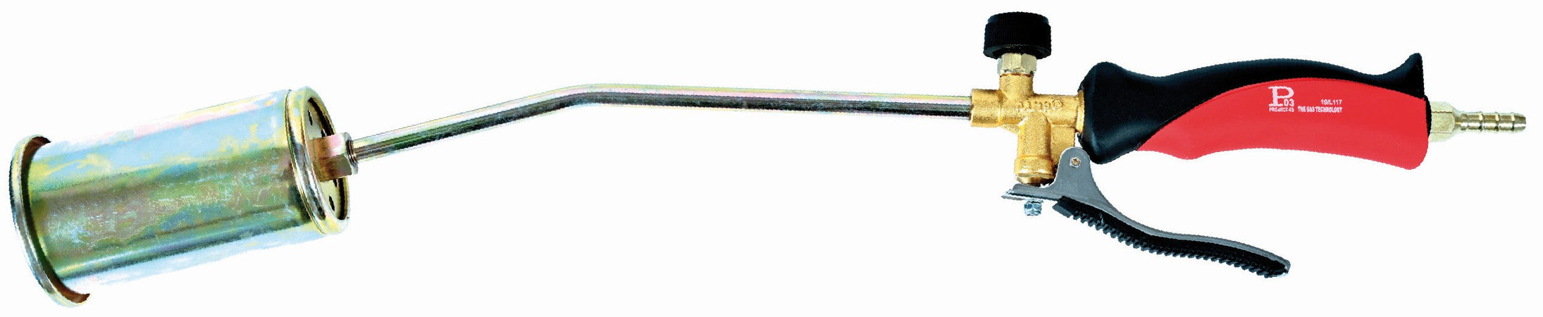 Cannello A Gas Con Leva Bruciatore Ø Mm. 60 Cm. 98