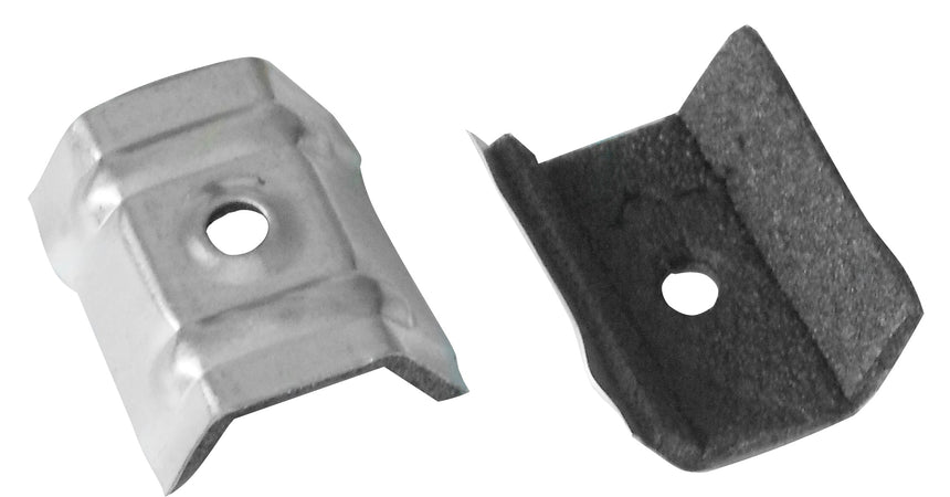 Cappellotto Per Lamiera Coibentata (Cf. 100 Pz.) Mm. 50X25X12 Zincato