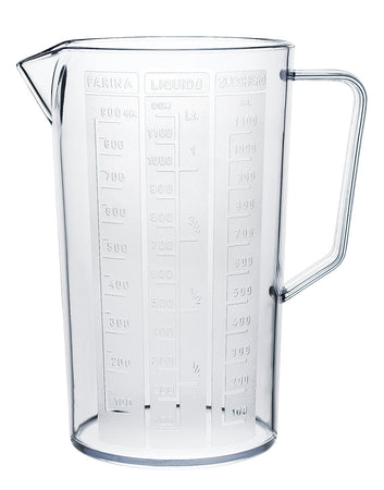 Caraffa Graduata Florida Ø Cm. 12X19 H - Lt. 1,5