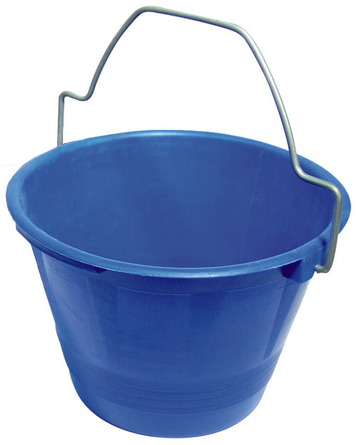 Cardarella In Plastica Antinfortunistica Lt. 12 Ø Cm. 36 - Blu 10.00 Pz