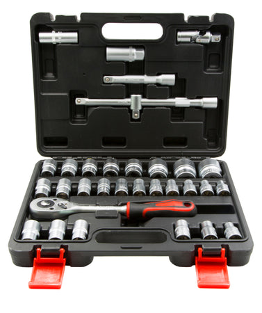 Cassetta Bussole E Accessori 1/2 Pezzi 32