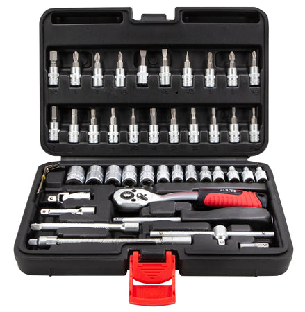 Cassetta Bussole E Accessori 1/4 Pezzi 46