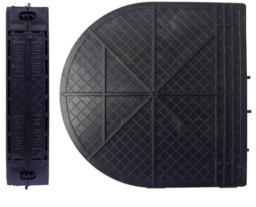 Cassetta Custodia Per Avvolgitori Mt.6-8 Interasse Mm.185