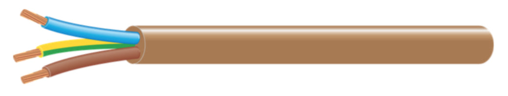 Cavo Multipolare Flessibile Fs18Or18 Rt.100 Mt. Sez. 3X1,5