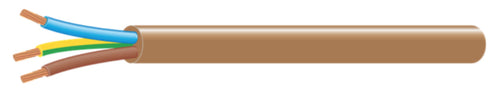 Cavo Multipolare Flessibile Fs18Or18 Rt.100 Mt. Sez. 3X2,5