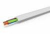 Cavo Multipolare Flessibile H05Vv-F Rt. 100 Mt. Col. Bianco Sezione 2X0,75