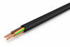Cavo Multipolare Flessibile H05Vv-F Rt. 100 Mt. Col. Nero Sezione 3X1