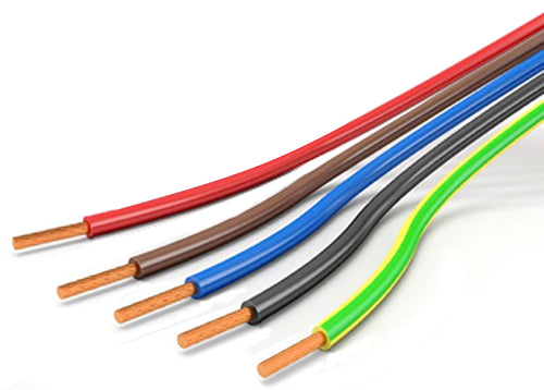 Cavo Unipolare Flessibile Fs17 Rt.100 Mt. Sezione 1X1,5 Col. Blu