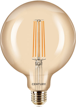 Century Lampada A Filamento Led Epoca Globo E27 Luce Calda 8 W - 806 Lumen 5.00 Pz