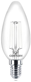 Century Lampada A Filamento Led Incanto White Candela E14 Luce Calda 4,5 W - 470 Lumen 10.00 Pz