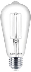 Century Lampada A Filamento Led Incanto White Edison E27 Luce Calda 7,5 W - 806 Lumen 10.00 Pz