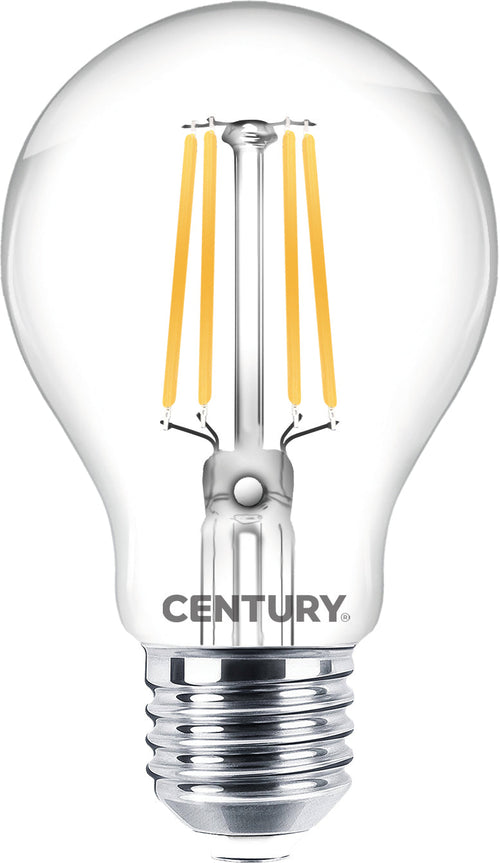 Century Lampada A Filamento Led Goccia E27 Luce Calda 7 W - 806 Lumen 10.00 Pz
