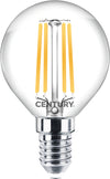 Century Lampada A Filamento Led Sfera E14 Luce Naturale 4 W - 470 Lumen 10.00 Pz