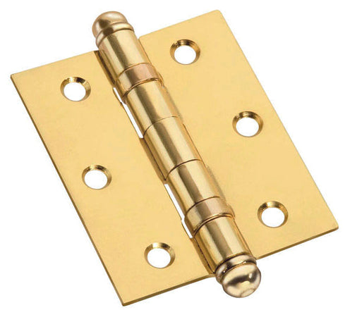 Cerniera Con Cuscinetti In Acciaio Bronzato Mm. 90X75 (3.1/2X3)
