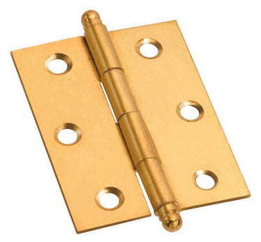 Cerniera Con Perno Sfilabile In Ferro Ottonato Mm. 30X30 50.00 Pz