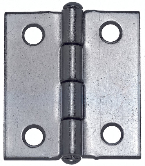 Cerniera Mezza Larga Pesante Perno Fisso In Acciaio Zincato Mm. 50X40 24.00 Pz
