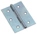 Cerniera Mezza Quadra Perno Fisso Mm. 60X50 24.00 Pz