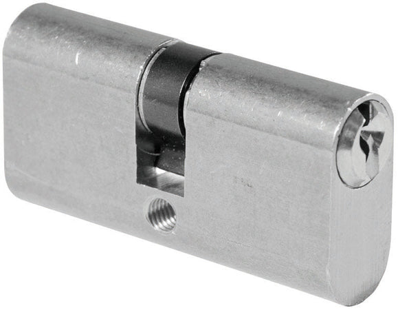 Ibfm Cilindro Ovale Art. 2302/Cs Ottone Cromato Satinato Mm. 60 (30-30) 12.00 Pz