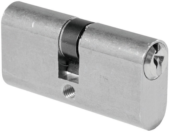 Ibfm Cilindro Ovale Art. 2302/Cs Ottone Cromato Satinato Mm. 60 (30-30) 12.00 Pz