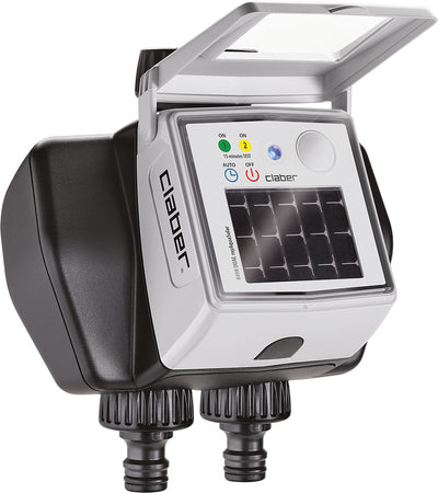 Claber Programmatore Dual Myaquasolar 2 Vie Art. 8498
