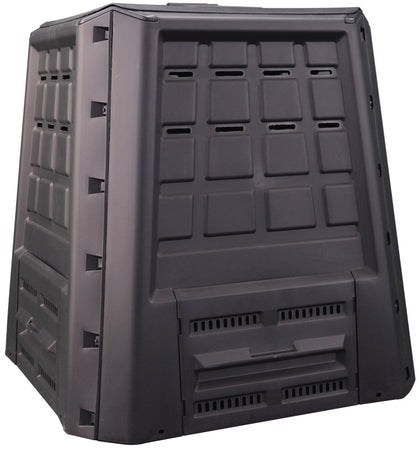 Compostiera Antracite Lt. 380 - Cm. 80X80X82 H