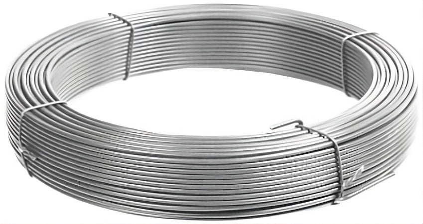 Confine Filo Zincato Per Tensione E Legatura Mt.100 Ø Mm. 1,80 10.00 Rotoli