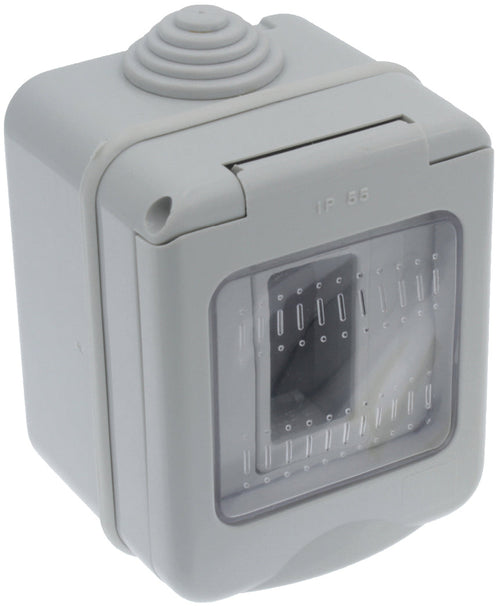 Contenitore Da Esterno Ip55 Col. Grigio 1 Posto 30.00 Pz