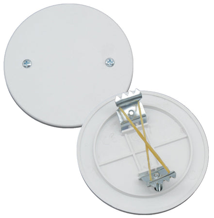 Coperchio Con Graffe Per Cassetta Da Incasso Tonda Ø 65 Mm 50.00 Pz