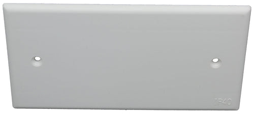 Coperchio Per Cassetta Da Incasso 4 Posti Con Viti 5.00 Pz