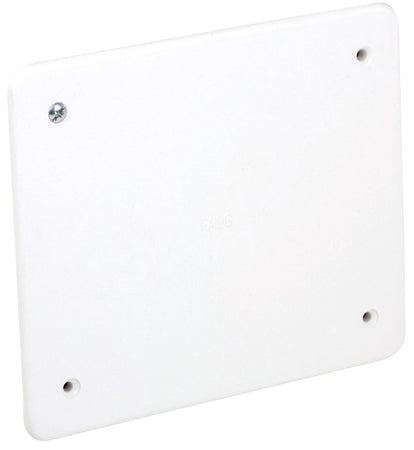 Coperchio Per Scatola Di Derivazione Da Incasso Con Viti Mm. 92X92 10.00 Pz