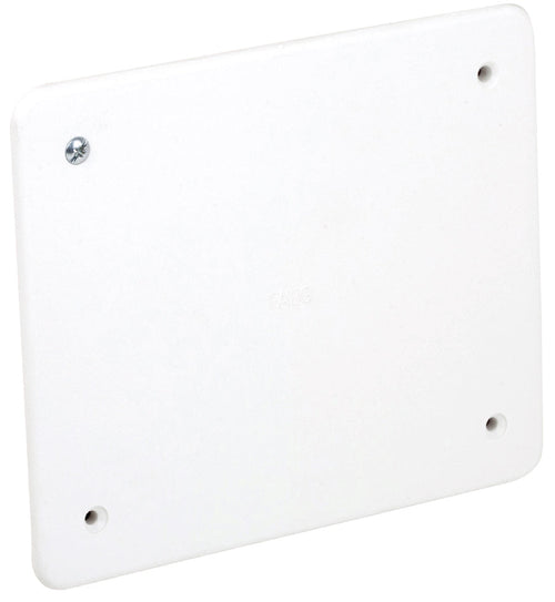 Coperchio Per Scatola Di Derivazione Da Incasso Con Viti Mm.119X96 10.00 Pz