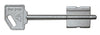 Cr Chiave Per Cilindro A Doppia Mappa Art. 14 Mm. 92 25.00 Pz