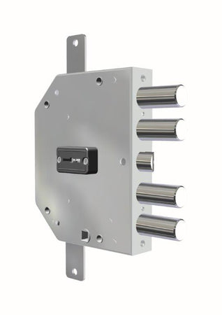 Cr Serratura Porte Blindate Appl. D/M 4M+S Trip. Art. 2155/28 E.60,5 Sx