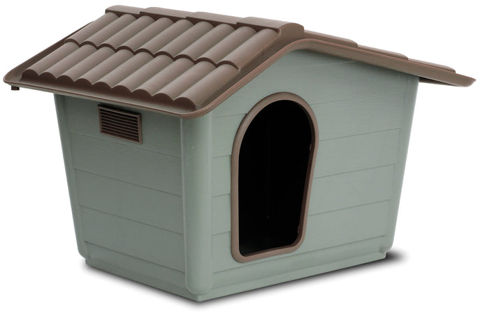 Cuccia Per Cani Sprint Eco Mini Cm. 60X50X41 H Col. Verde Scuro