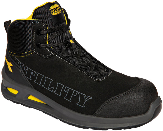 Diadora Scarpe Antinfortunistica Alte S3L Fo Sr Esd Smart Softbox Mid Col.Nero Mis.46