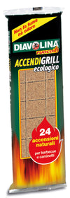 Diavolina Accendifuoco Ecologica 24 Cubetti 24.00 Pz