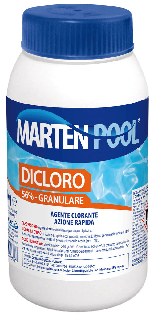Dicloro Granulare Kg. 1 12.00 Pz