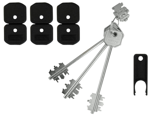 Dierre Atra Blocchetto Con 3 Chiavi Per Serrature Art. Blo 3110 Mm. 92