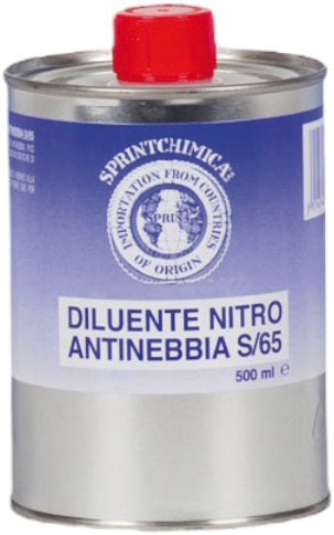 Diluente Nitro Antinebbia S/65 Lt. 0,5 20.00 Pz